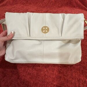 Tory Burch leather fold-over shoulder bag